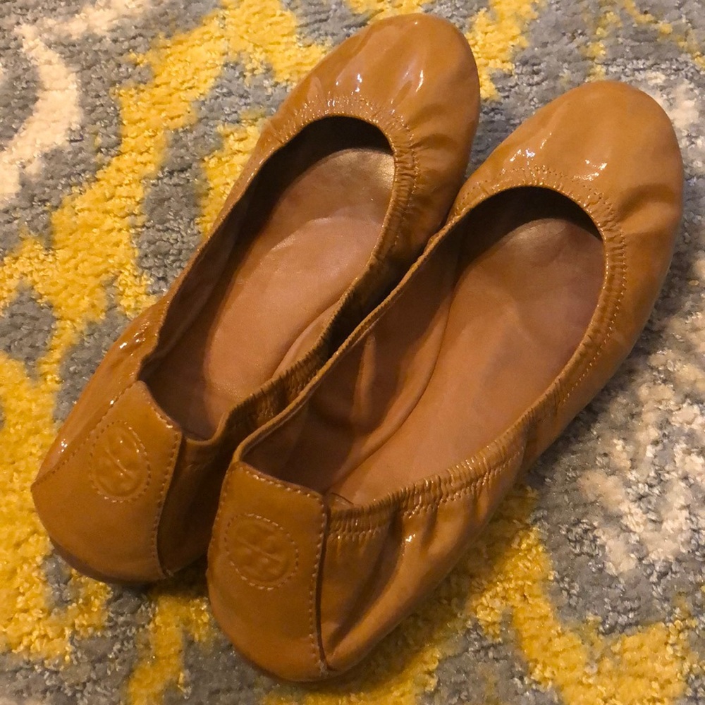 Tory Burch Eddie patent flats